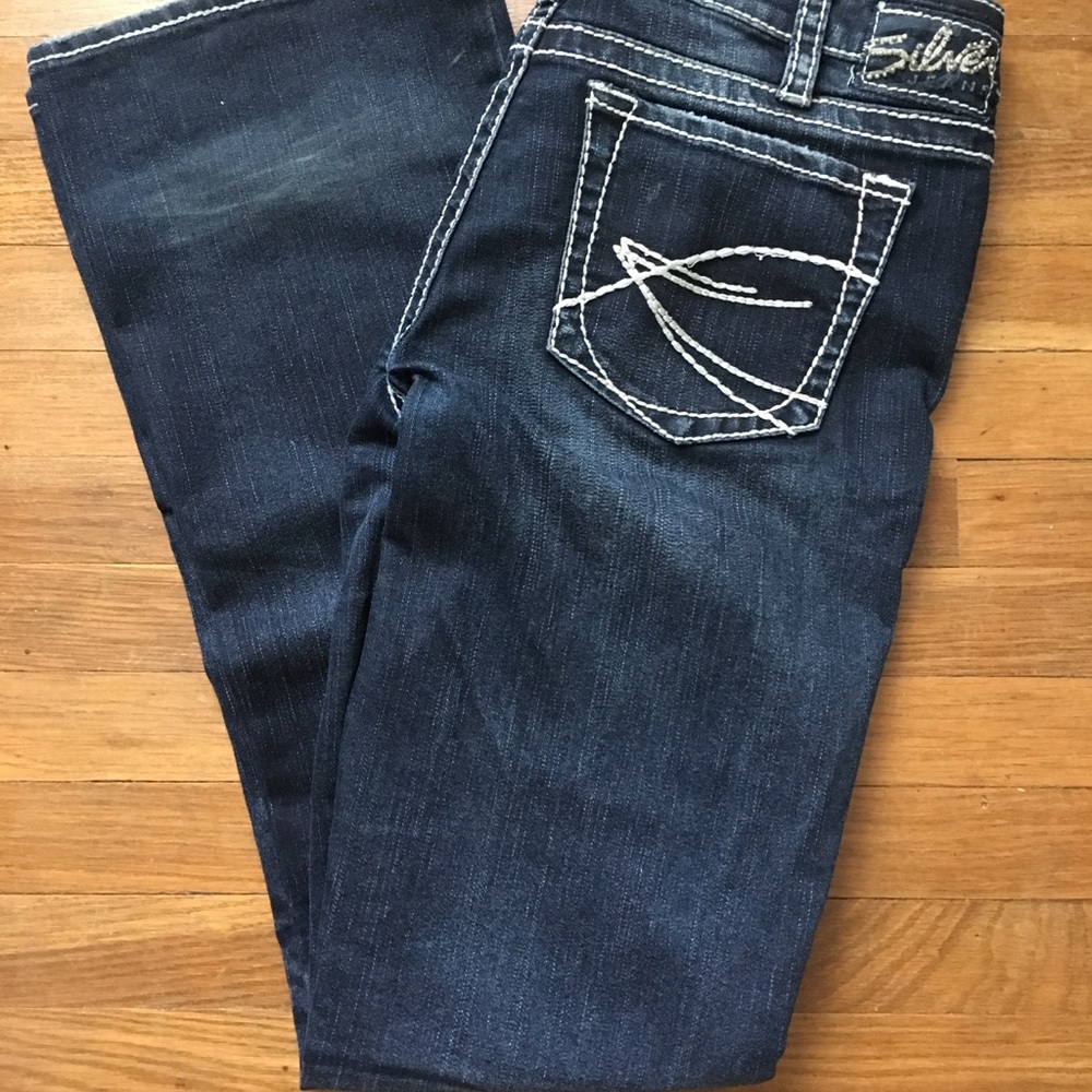Silver Akio Jeans